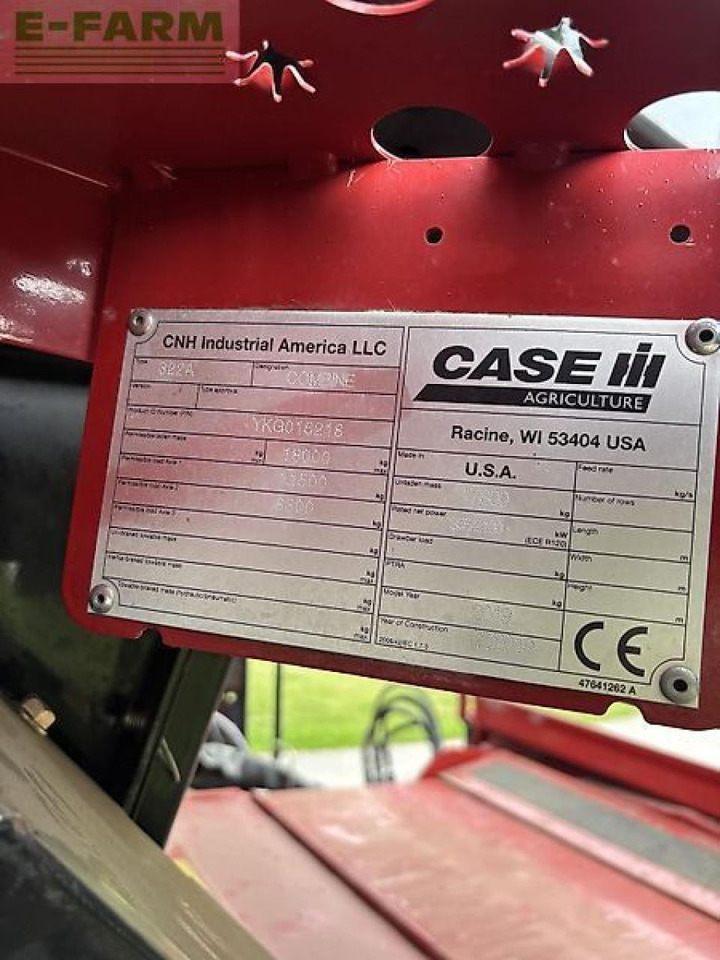 Moissonneuse-batteuse Case-IH axial-flow 6140: photos 6 Moissonneuse-batteuse Case-IH axial-flow 6140: photos 6
