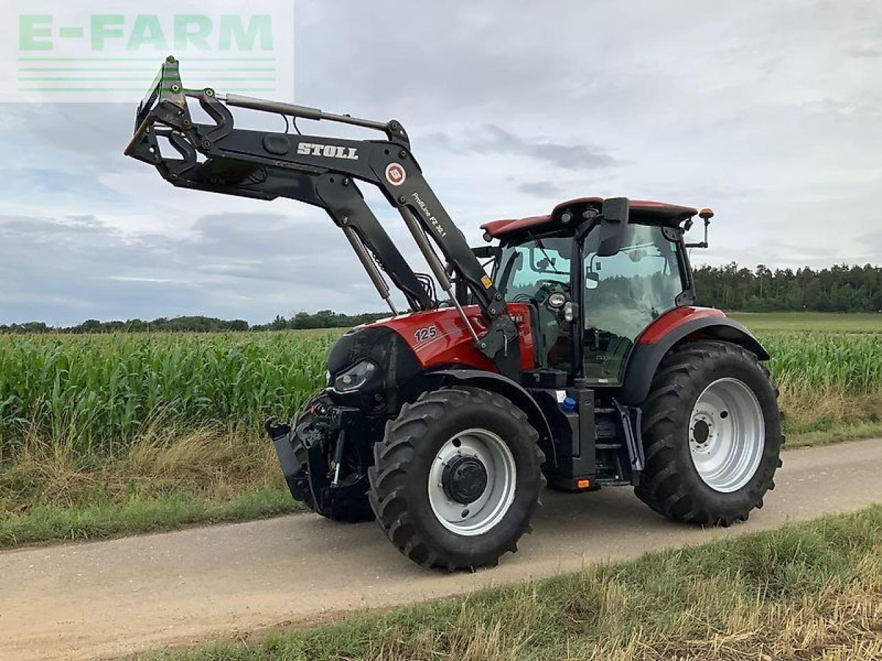 Case-IH maxxum 125 cvx CVX - Tracteur agricole: photos 1 Case-IH maxxum 125 cvx CVX - Tracteur agricole: photos 1