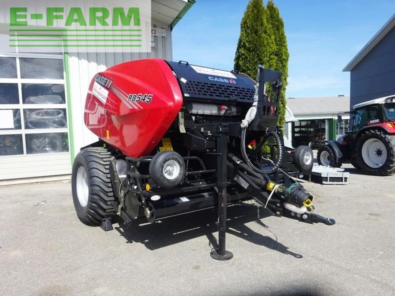 Case-IH rb 545 rundballenpresse - Presse à balles cubiques: photos 3 Case-IH rb 545 rundballenpresse - Presse à balles cubiques: photos 3