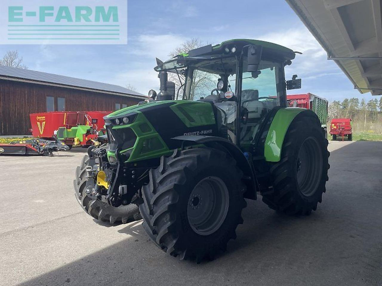 Deutz-Fahr 6125c powershift PowerShift - Tracteur agricole: photos 5 Deutz-Fahr 6125c powershift PowerShift - Tracteur agricole: photos 5