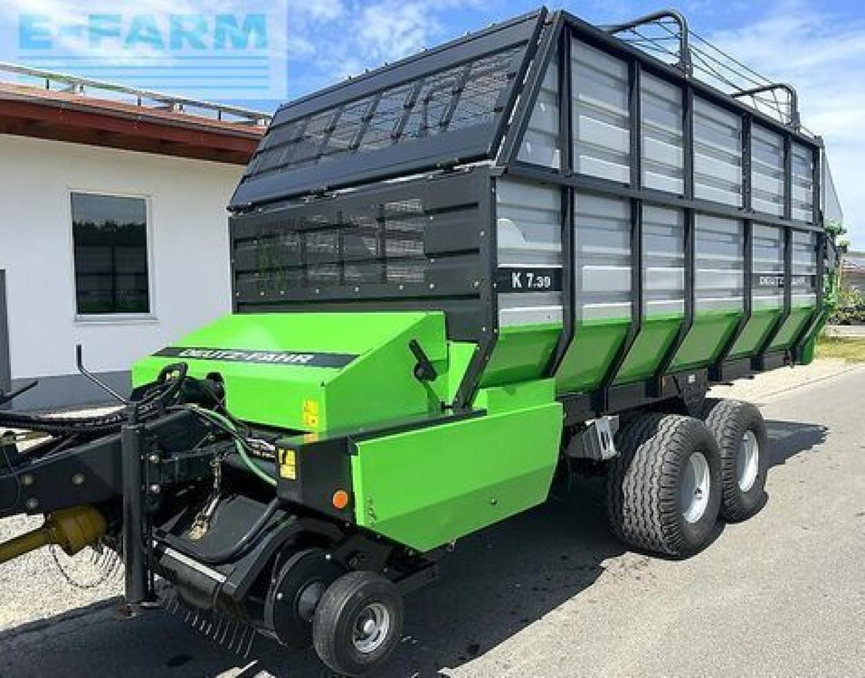 Deutz-Fahr k 7.39 in sehr gutem zustand und mit breiter pic - Benne agricole: photos 1 Deutz-Fahr k 7.39 in sehr gutem zustand und mit breiter pic - Benne agricole: photos 1