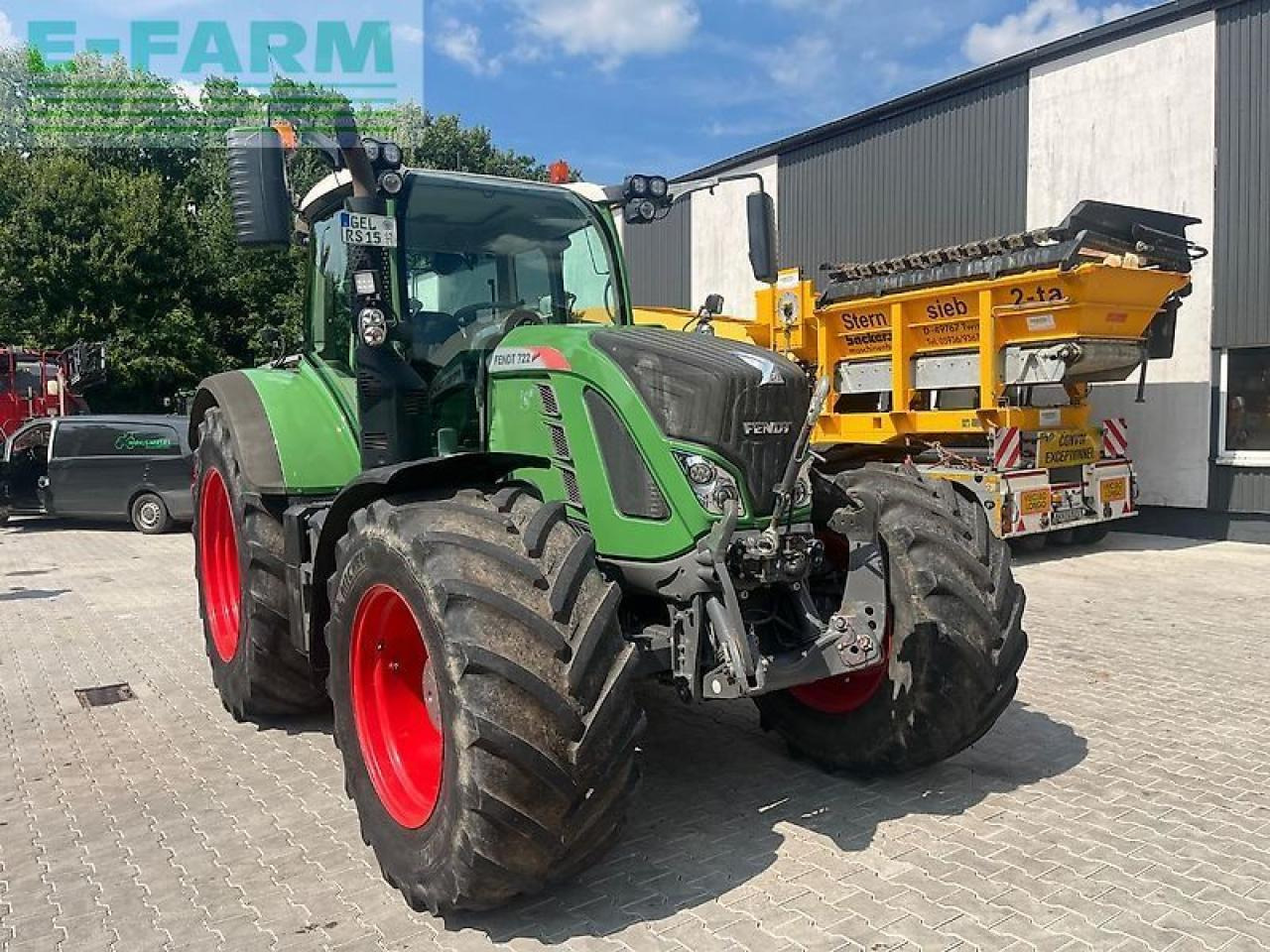 Fendt 722 s4 profiplus - Tracteur agricole: photos 1 Fendt 722 s4 profiplus - Tracteur agricole: photos 1