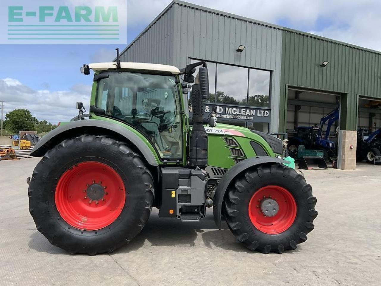 Fendt 724 profi plus vario tractor (st23355) ProfiPlus - Tracteur agricole: photos 1 Fendt 724 profi plus vario tractor (st23355) ProfiPlus - Tracteur agricole: photos 1
