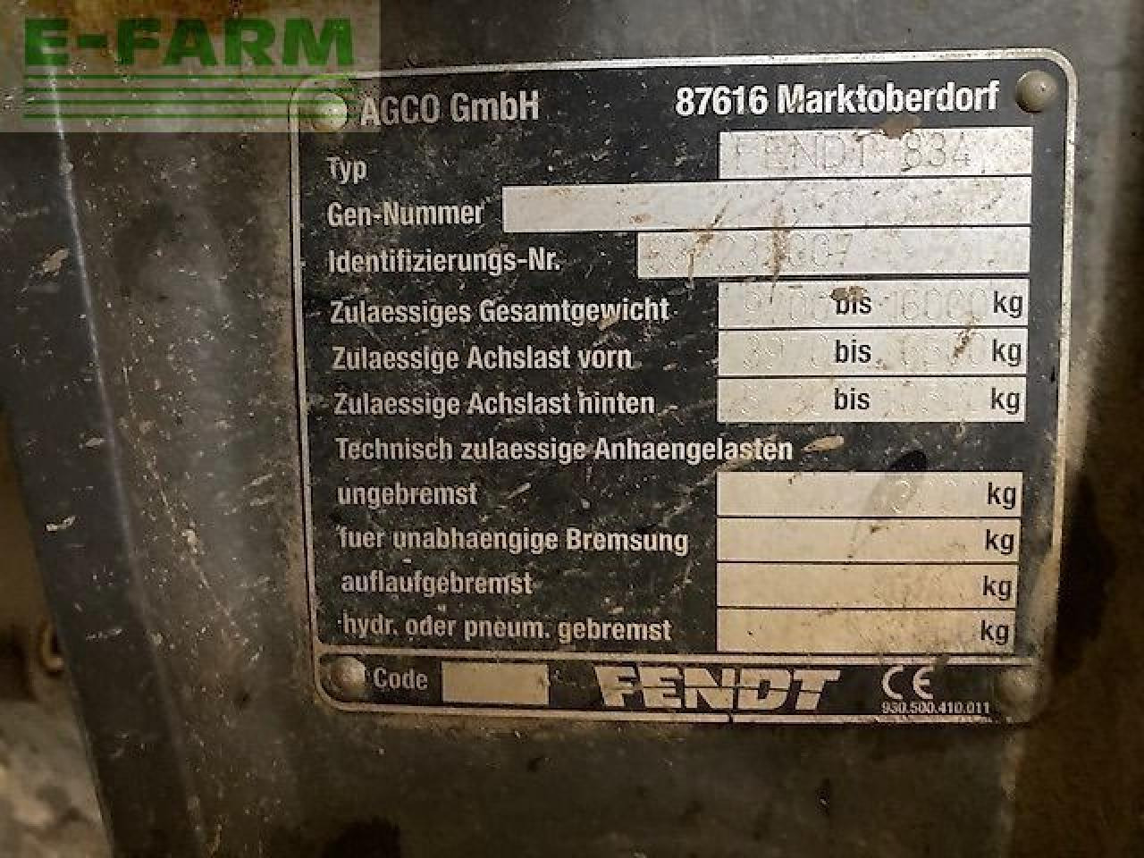 Fendt 824 vario profi plus ProfiPlus - Tracteur agricole: photos 2 Fendt 824 vario profi plus ProfiPlus - Tracteur agricole: photos 2
