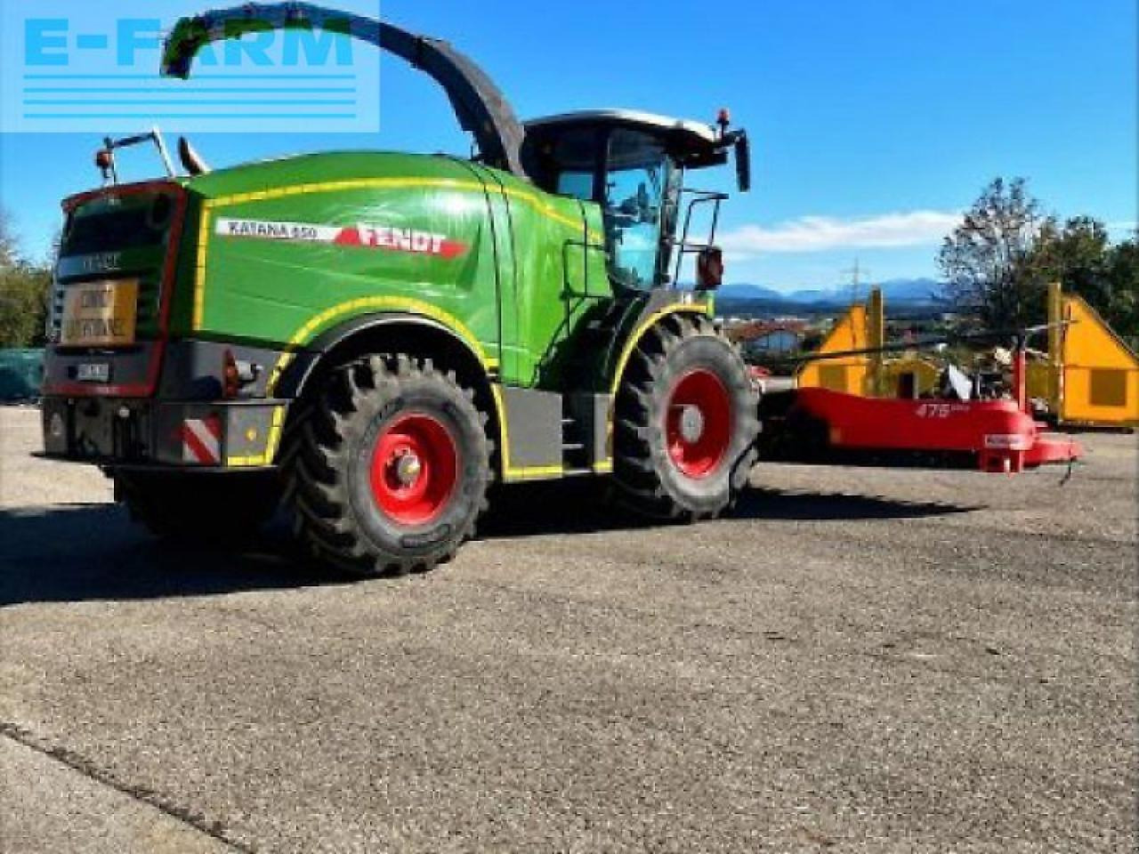 Fendt katana 650 gen3 fendt häcksler - Ensileuse: photos 3 Fendt katana 650 gen3 fendt häcksler - Ensileuse: photos 3