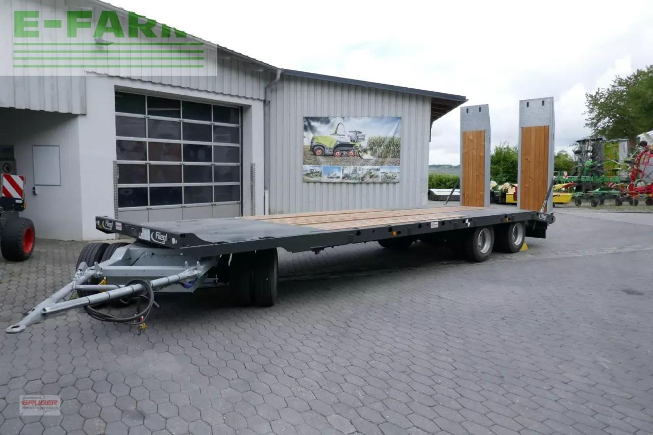 Fliegl dtl 300 p - Remorque porte-engin surbaissée: photos 1 Fliegl dtl 300 p - Remorque porte-engin surbaissée: photos 1