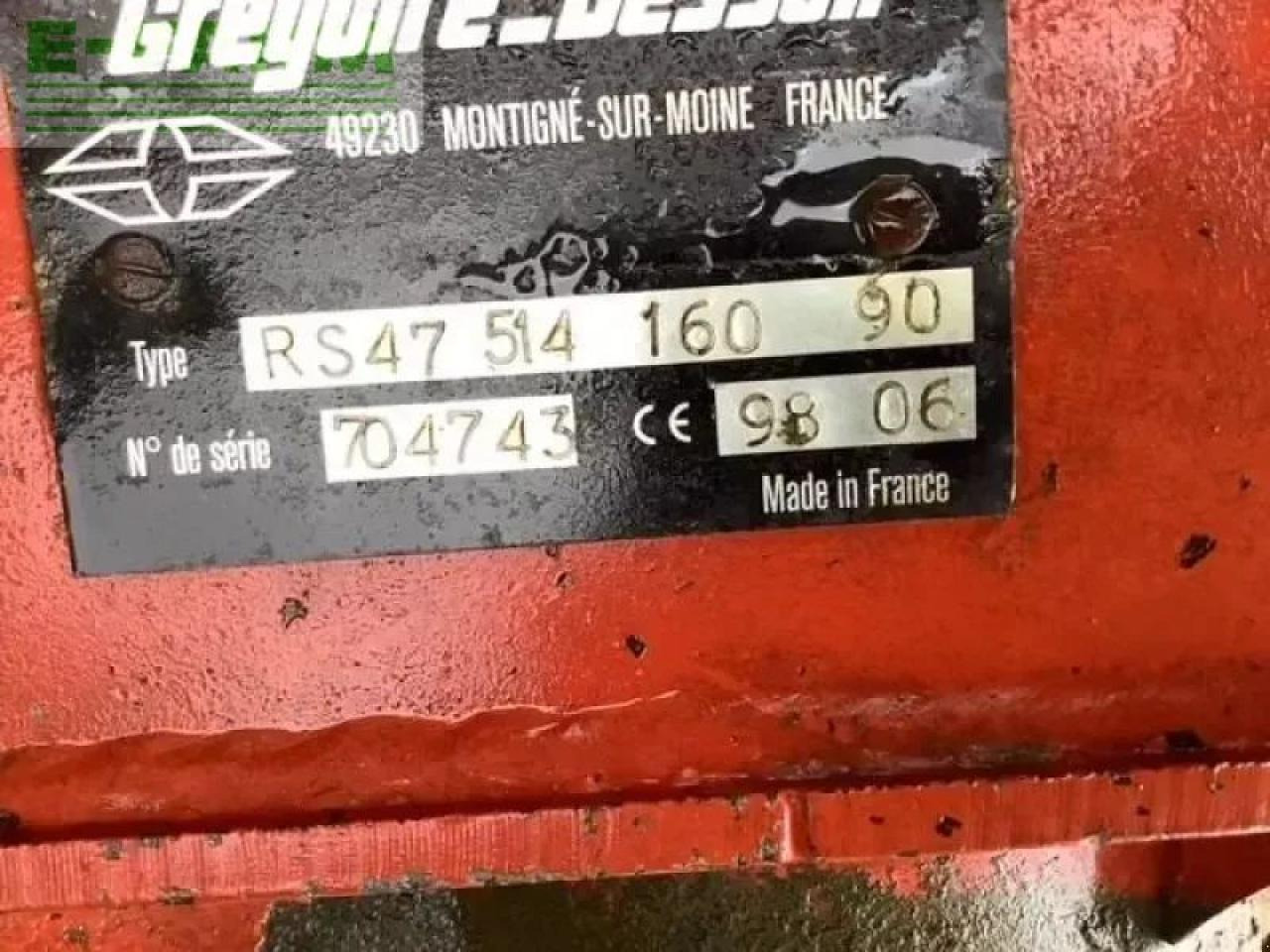 Gregoire Besson rs47 - Charrue: photos 4 Gregoire Besson rs47 - Charrue: photos 4