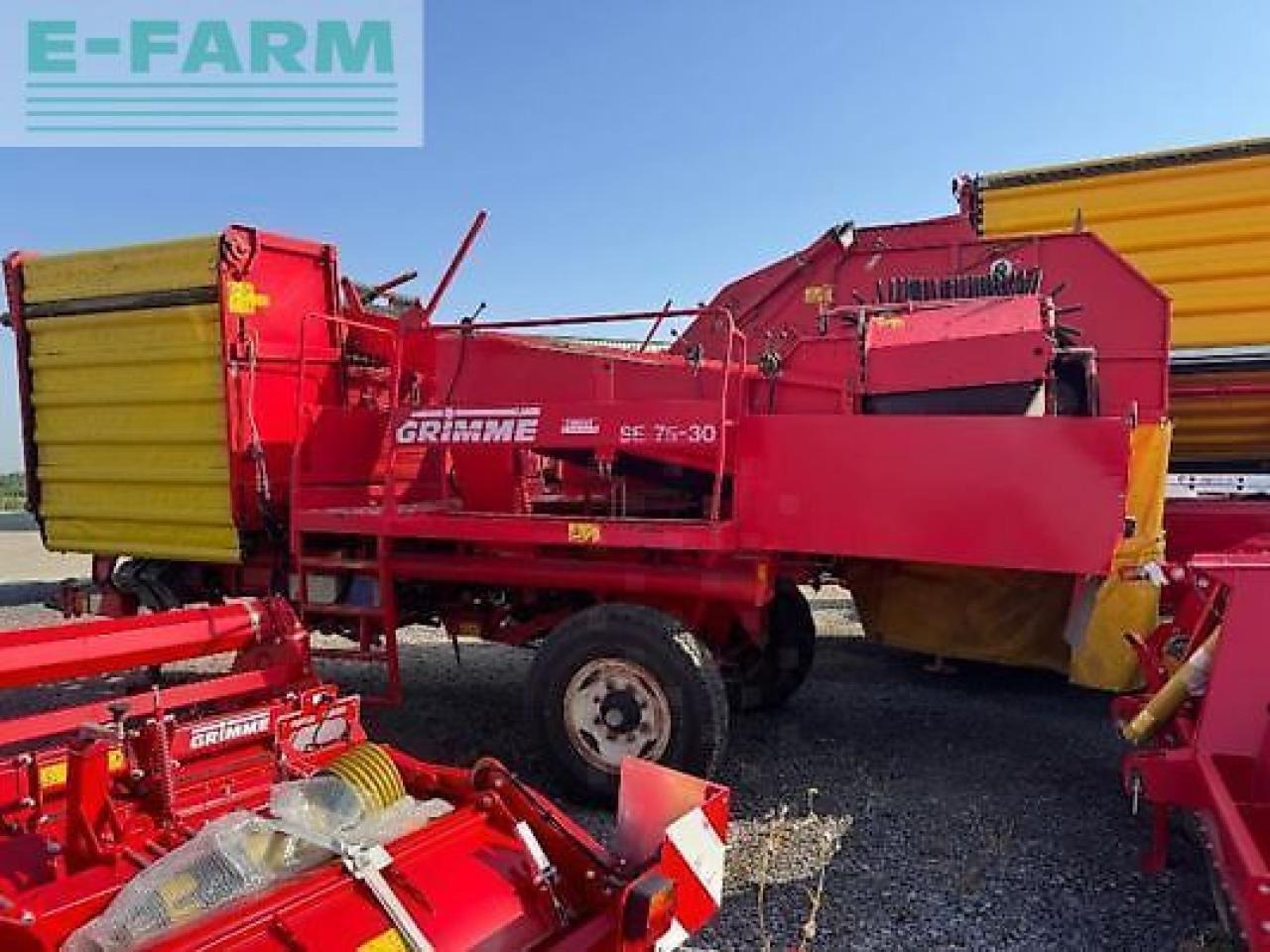 Grimme se 75/30 ub - Arracheuse de pommes de terre: photos 4 Grimme se 75/30 ub - Arracheuse de pommes de terre: photos 4