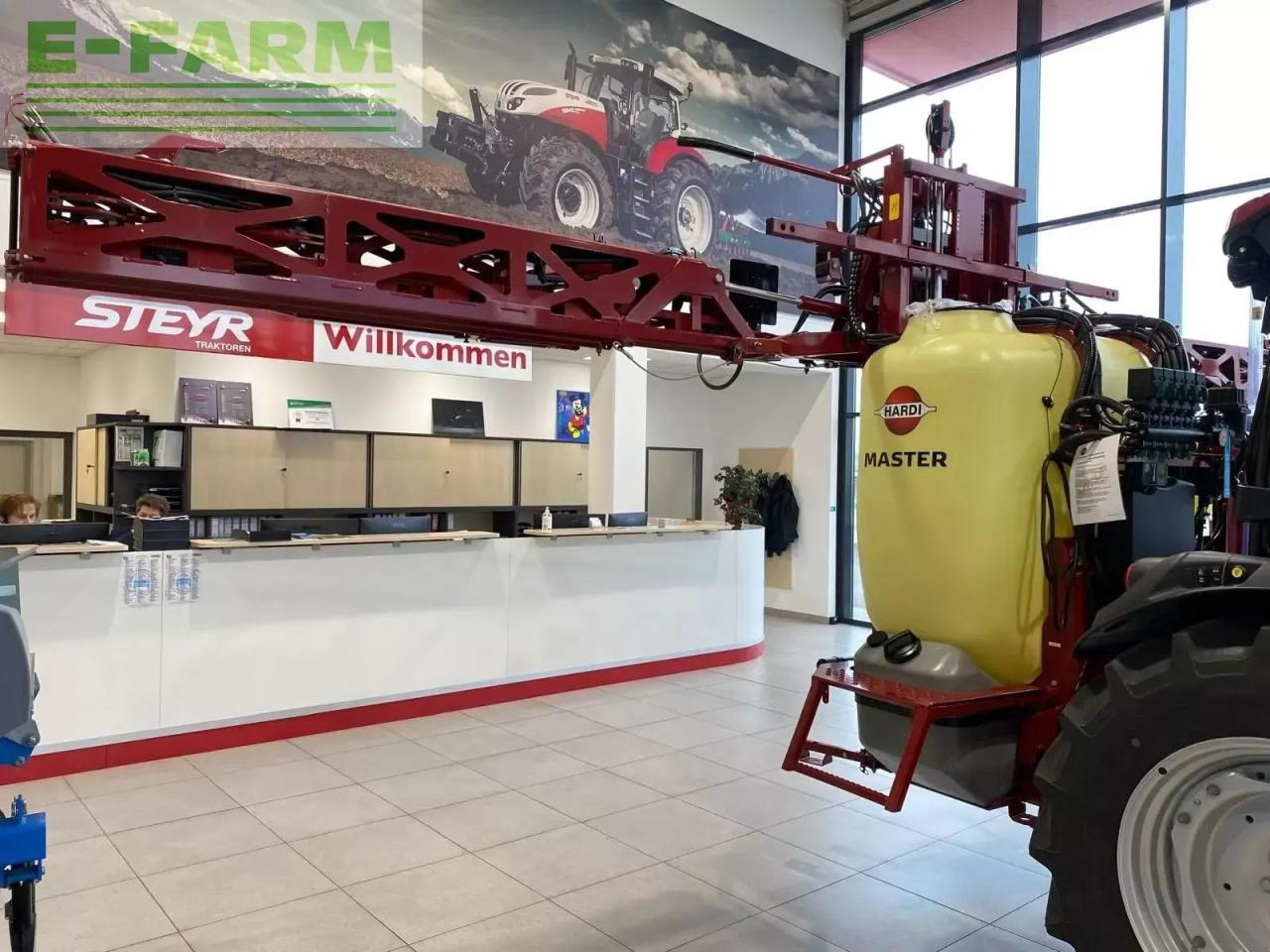 Hardi master pro 1200 - Pulvérisateur traîné: photos 3 Hardi master pro 1200 - Pulvérisateur traîné: photos 3