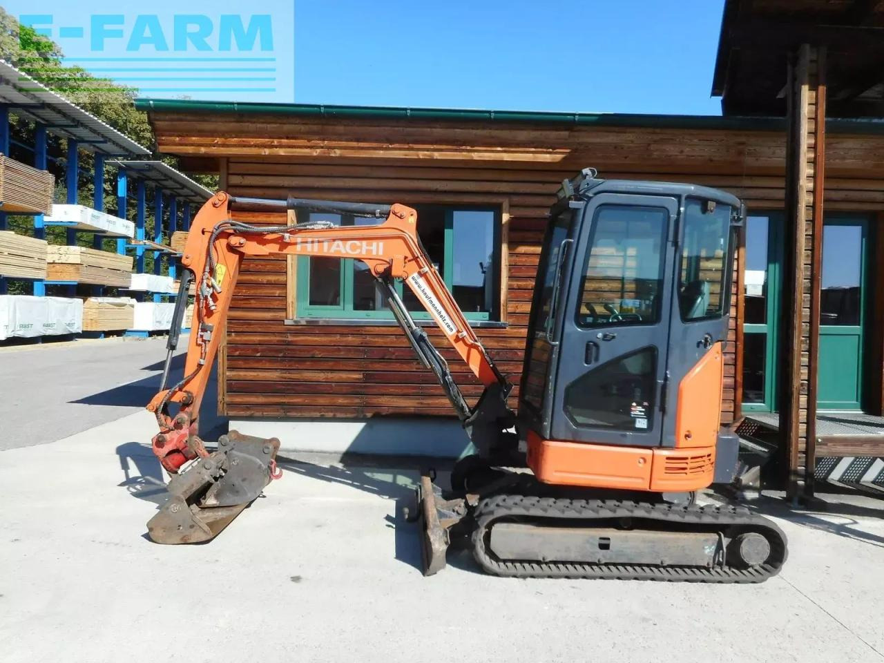 Hitachi zx26u-6 ( 2.740kg ) powertilt u. hydr. sw - Mini pelle: photos 1 Hitachi zx26u-6 ( 2.740kg ) powertilt u. hydr. sw - Mini pelle: photos 1