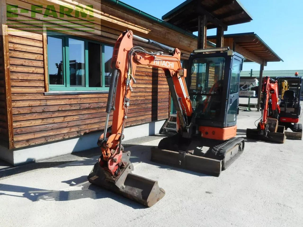 Hitachi zx26u-6 ( 2.740kg ) powertilt u. hydr. sw - Mini pelle: photos 2 Hitachi zx26u-6 ( 2.740kg ) powertilt u. hydr. sw - Mini pelle: photos 2