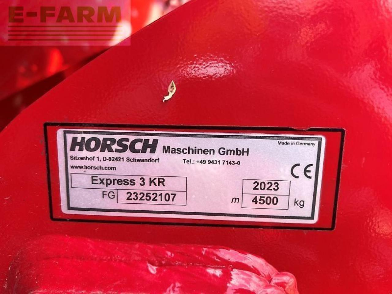 Horsch express 3 kr - Semoir: photos 4 Horsch express 3 kr - Semoir: photos 4