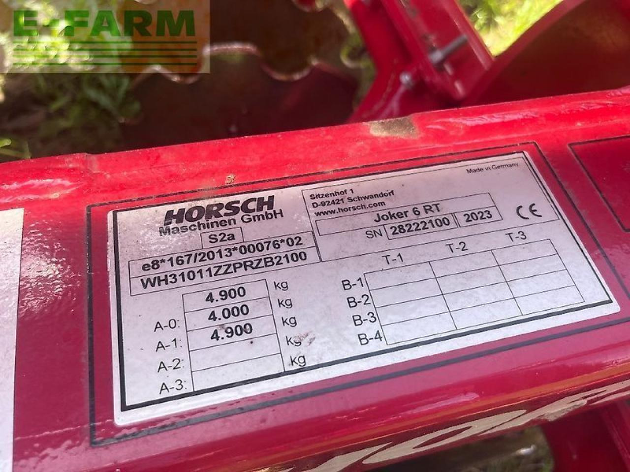 Horsch joker 6 rt - Cover crop: photos 2 Horsch joker 6 rt - Cover crop: photos 2