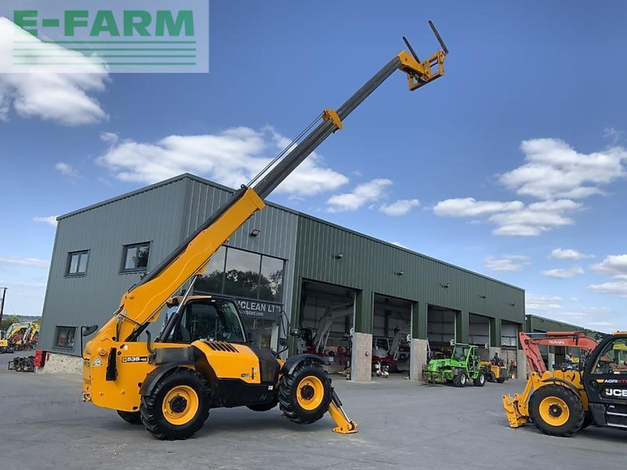 JCB 5350125 hi viz telehandler (st24197) - Chariot télescopique: photos 1 JCB 5350125 hi viz telehandler (st24197) - Chariot télescopique: photos 1