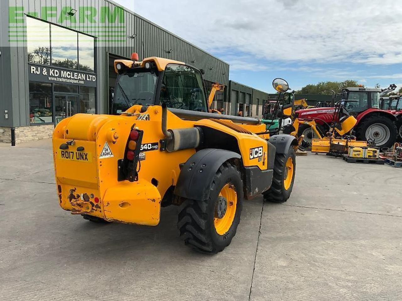 JCB 540-140 hi viz telehandler (st24049) - Chariot télescopique: photos 4 JCB 540-140 hi viz telehandler (st24049) - Chariot télescopique: photos 4