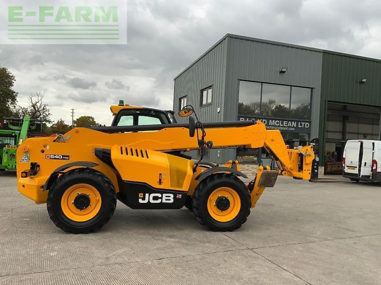 JCB 540-140 hi viz telehandler (st24736) - Chariot télescopique: photos 2 JCB 540-140 hi viz telehandler (st24736) - Chariot télescopique: photos 2