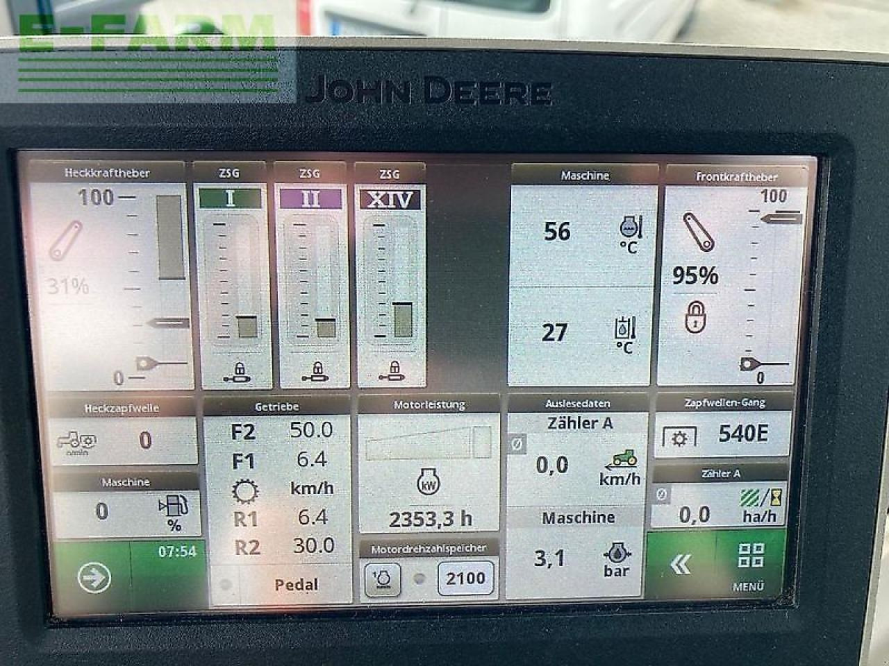 Tracteur agricole John Deere 6110r kommunal: photos 13