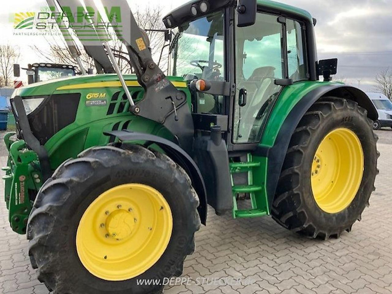 Tracteur agricole John Deere 6115m + fz 30.1: photos 6