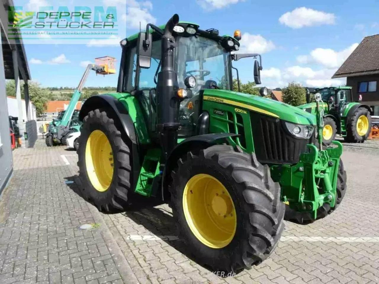 Tracteur agricole John Deere 6120m: photos 6