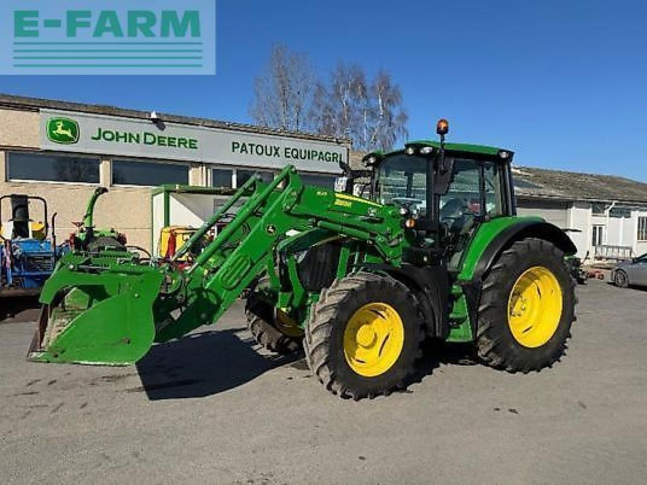 John Deere 6120m - Tracteur agricole: photos 1 John Deere 6120m - Tracteur agricole: photos 1