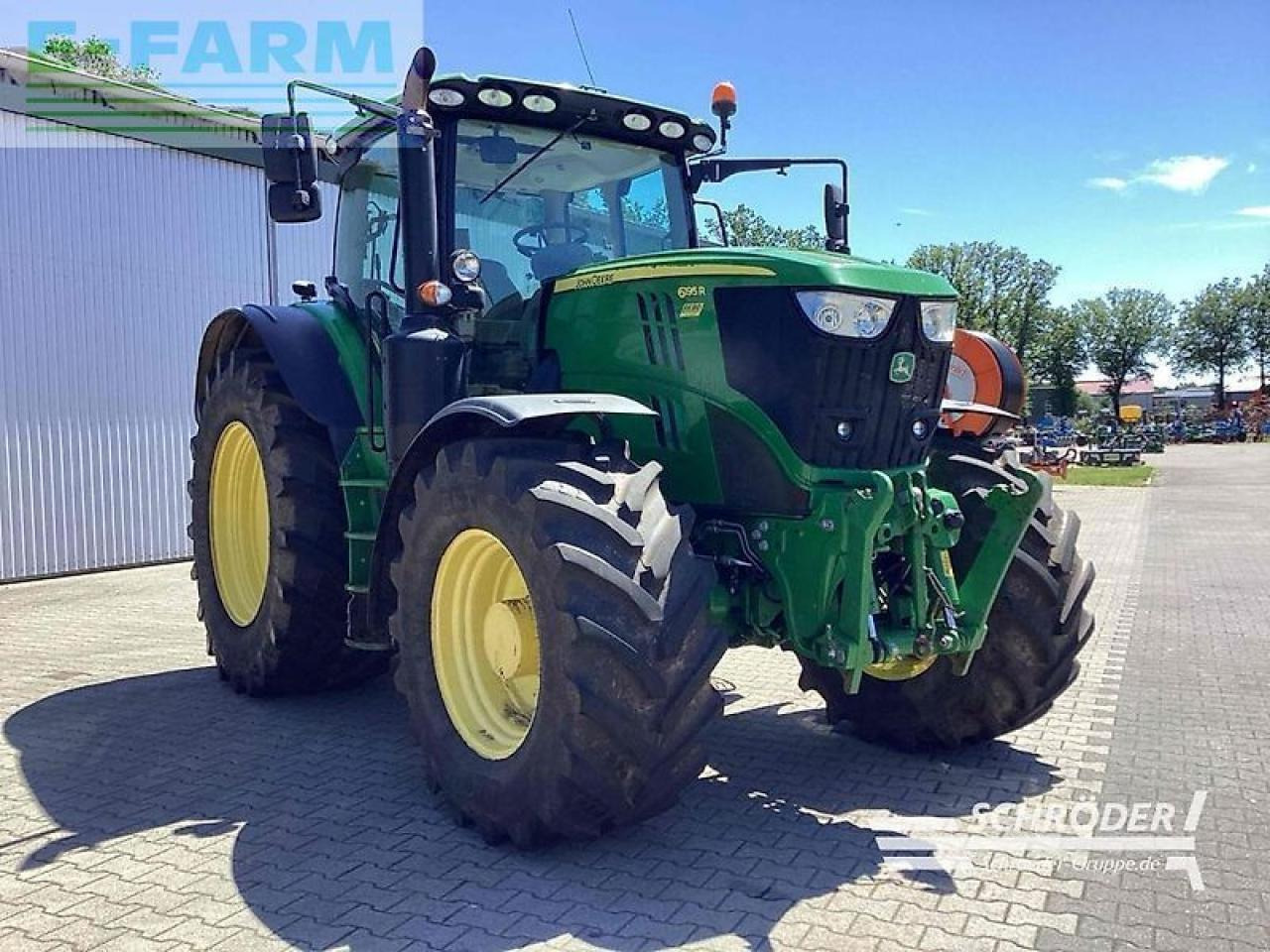 John Deere 6195 r - Tracteur agricole: photos 1 John Deere 6195 r - Tracteur agricole: photos 1