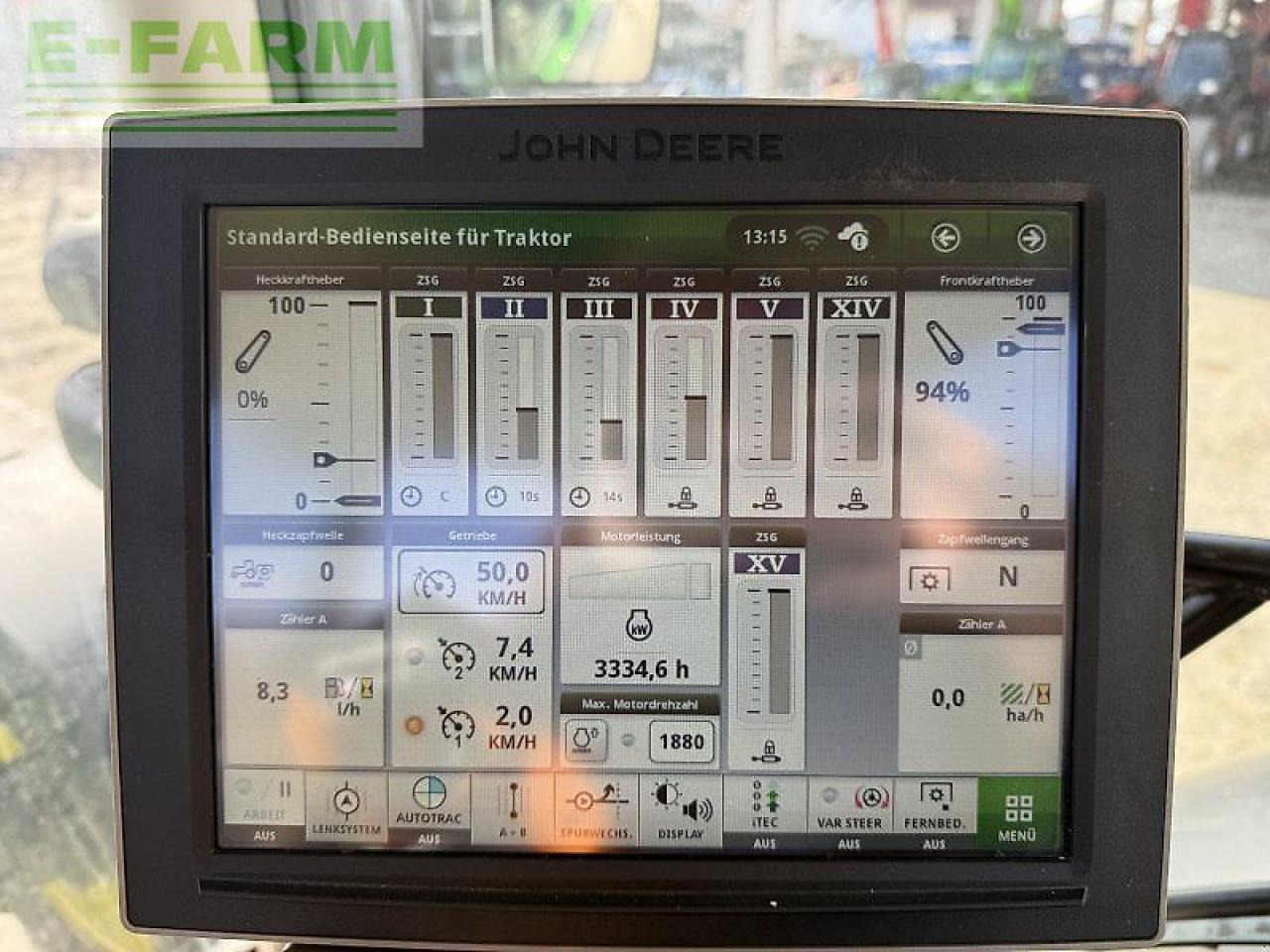 Tracteur agricole John Deere 6250r ultimate: photos 23