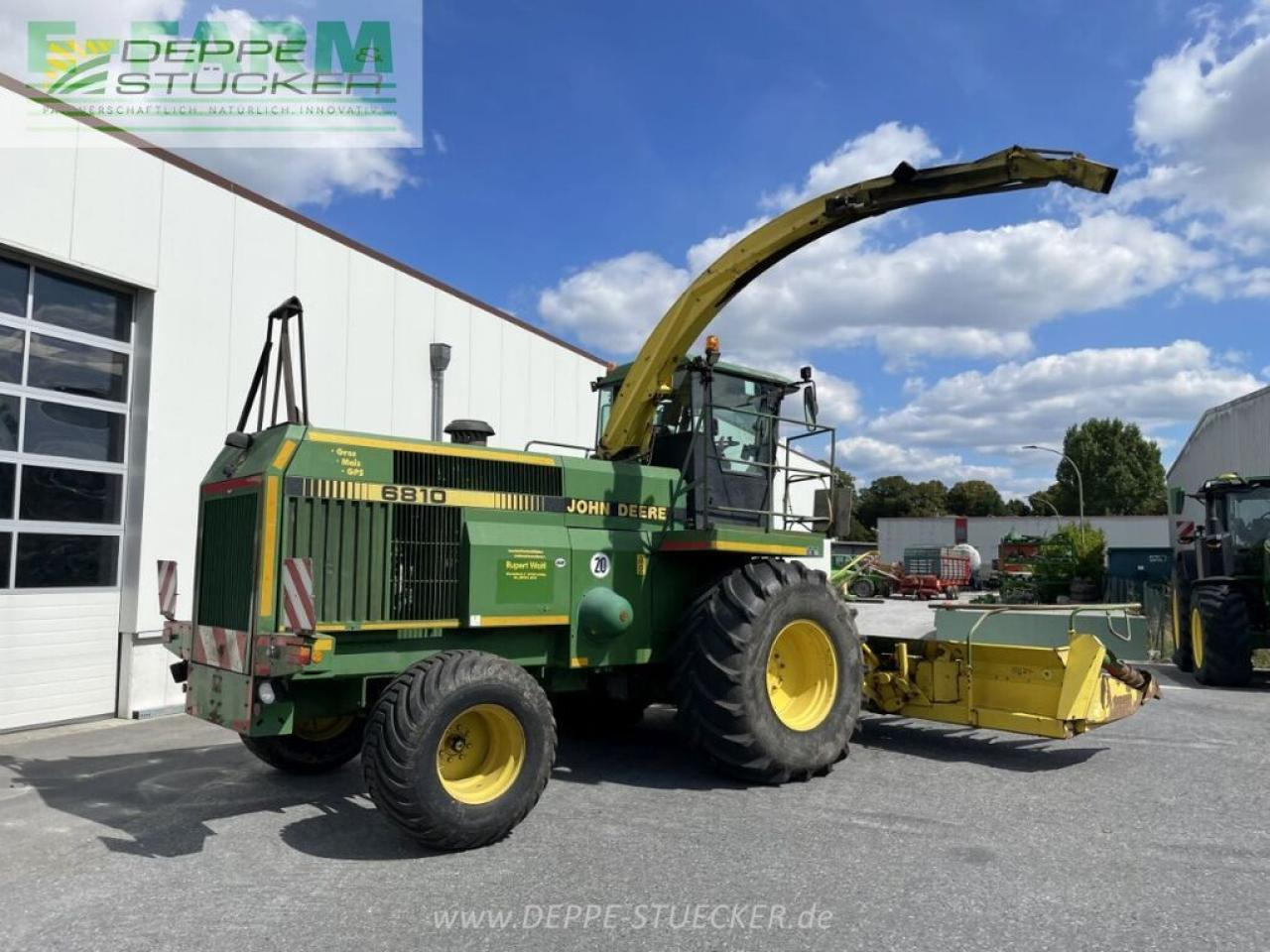 John Deere 6810 mit gebiss - Ensileuse: photos 5 John Deere 6810 mit gebiss - Ensileuse: photos 5