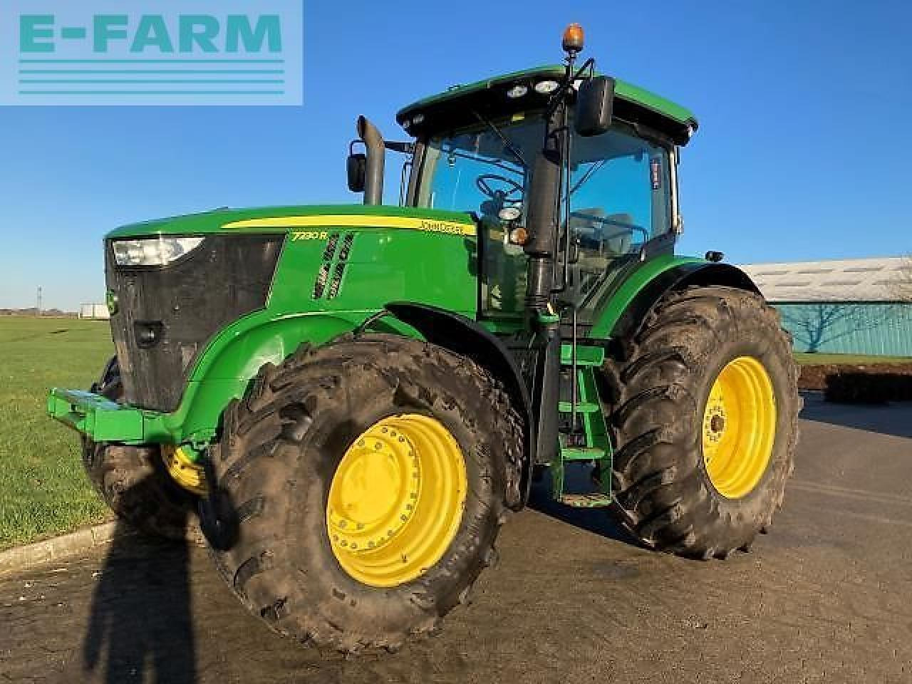 Tracteur agricole John Deere 7230r: photos 15