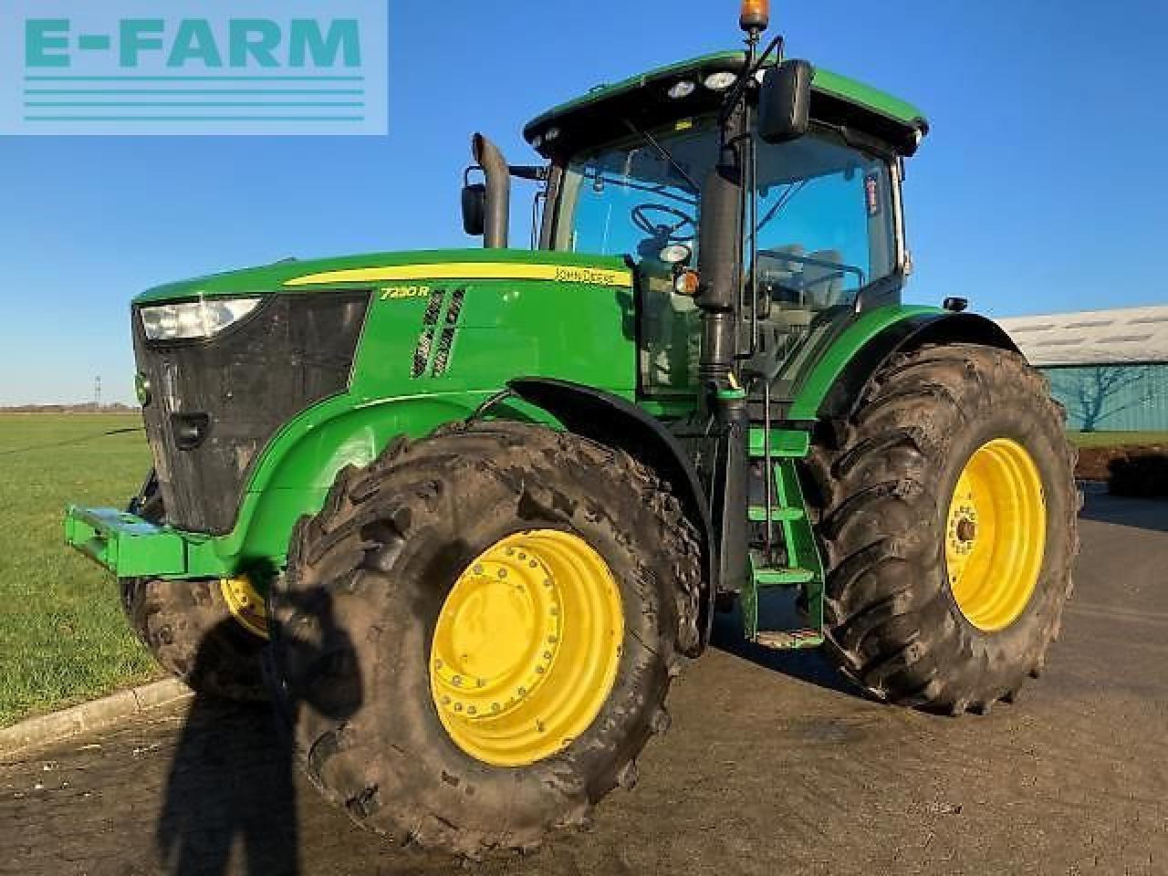 Tracteur agricole John Deere 7230r: photos 16