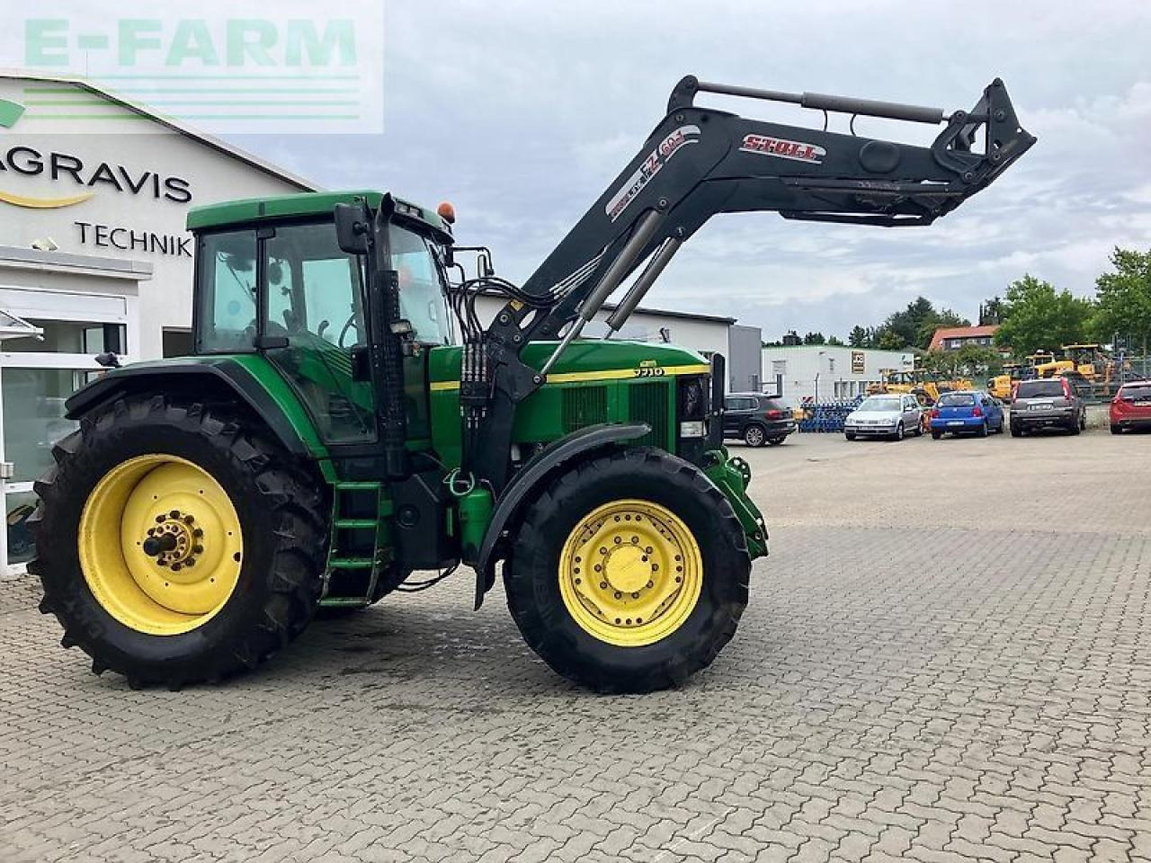 John Deere 7710 tls, fl stoll fz 60.1 - Tracteur agricole: photos 2 John Deere 7710 tls, fl stoll fz 60.1 - Tracteur agricole: photos 2