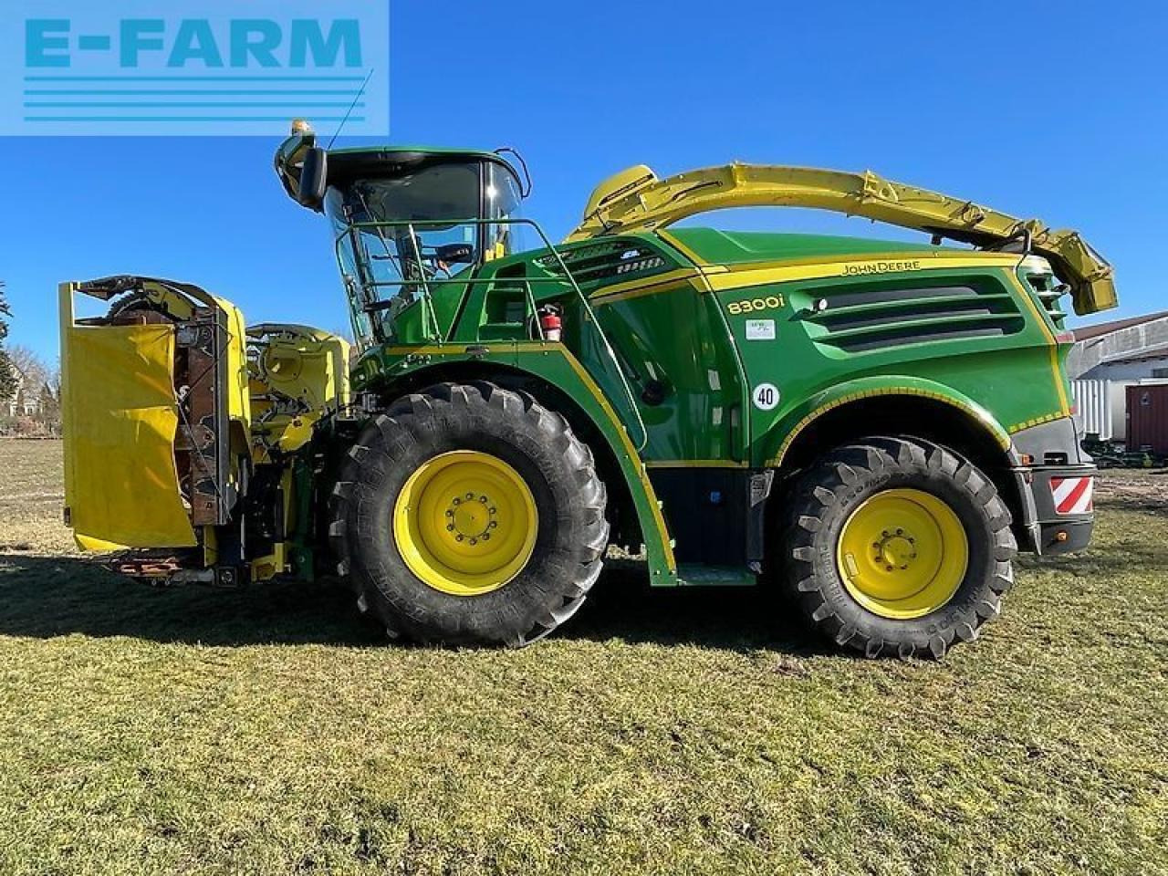 John Deere 8300 - Ensileuse: photos 2 John Deere 8300 - Ensileuse: photos 2