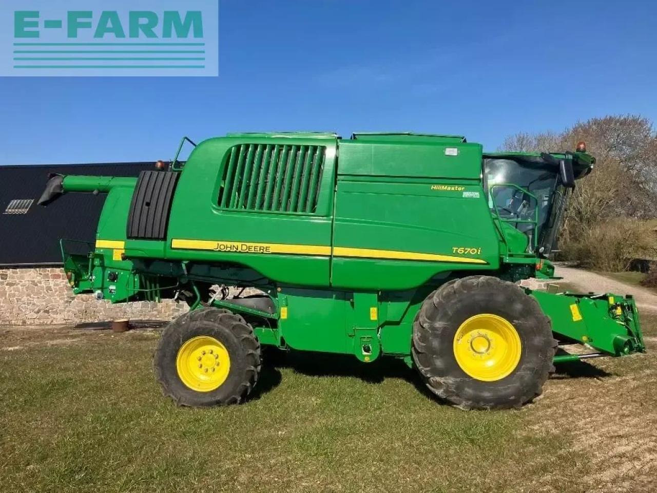 John Deere hillmaster 670l - Moissonneuse-batteuse: photos 2 John Deere hillmaster 670l - Moissonneuse-batteuse: photos 2