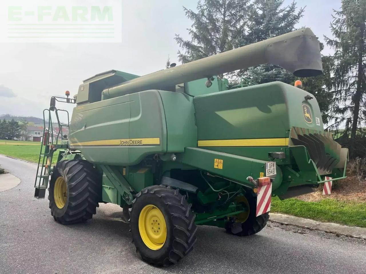 John Deere t560 - Moissonneuse-batteuse: photos 4 John Deere t560 - Moissonneuse-batteuse: photos 4