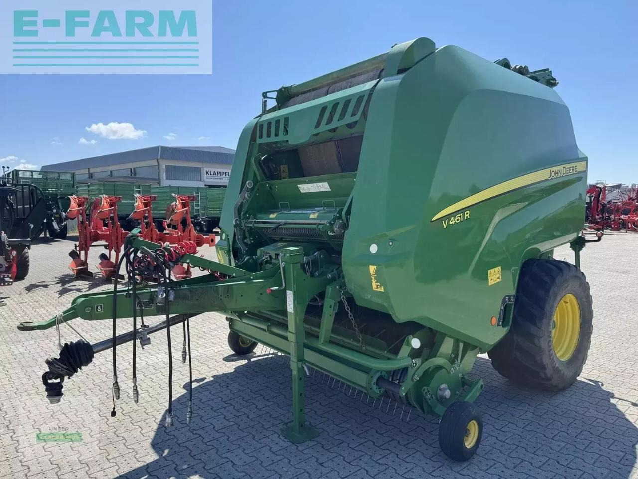 John Deere v461r - Presse à balles cubiques: photos 1 John Deere v461r - Presse à balles cubiques: photos 1