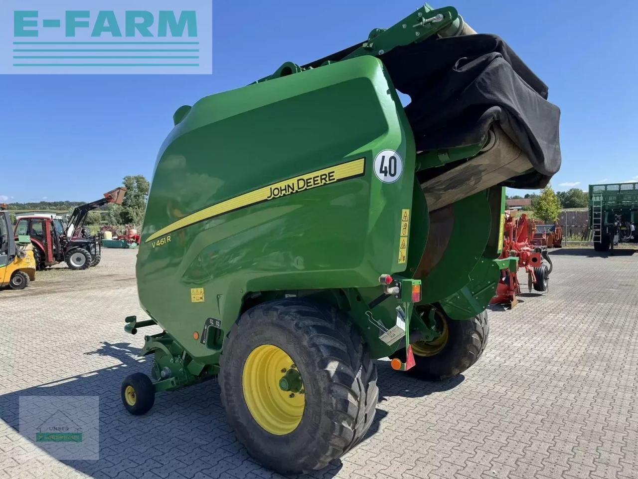 John Deere v461r - Presse à balles cubiques: photos 3 John Deere v461r - Presse à balles cubiques: photos 3