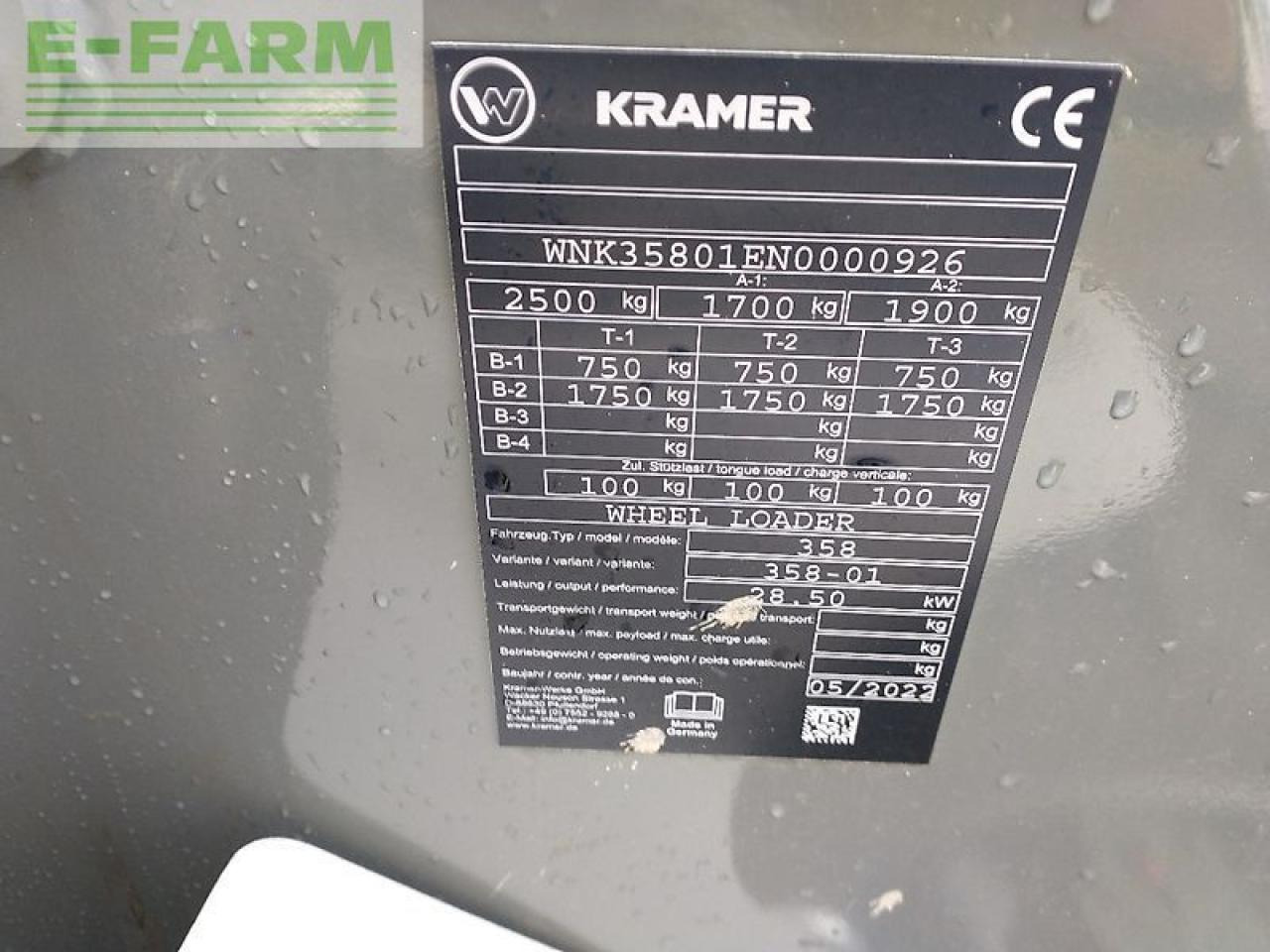 Kramer kl14.5 - Mini pelle: photos 5 Kramer kl14.5 - Mini pelle: photos 5