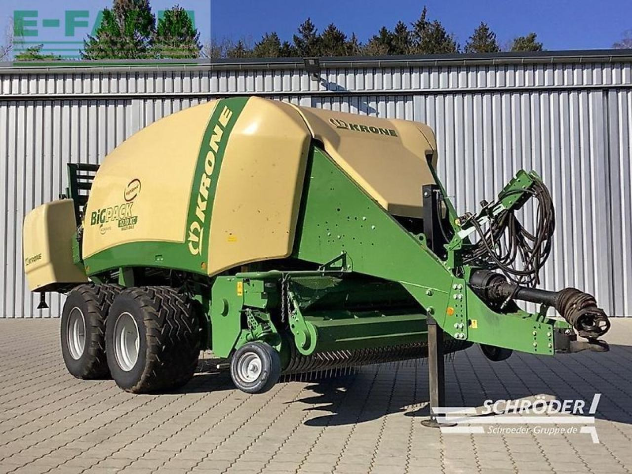 Krone big pack 1270 xc multi bale - Presse à balles cubiques: photos 1 Krone big pack 1270 xc multi bale - Presse à balles cubiques: photos 1