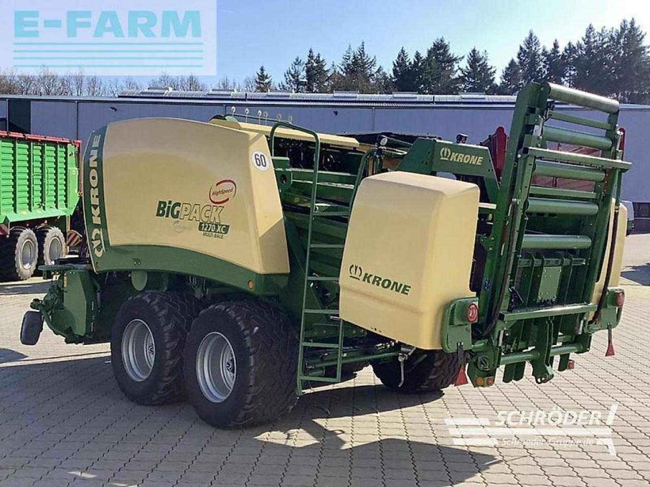 Krone big pack 1270 xc multi bale - Presse à balles cubiques: photos 5 Krone big pack 1270 xc multi bale - Presse à balles cubiques: photos 5