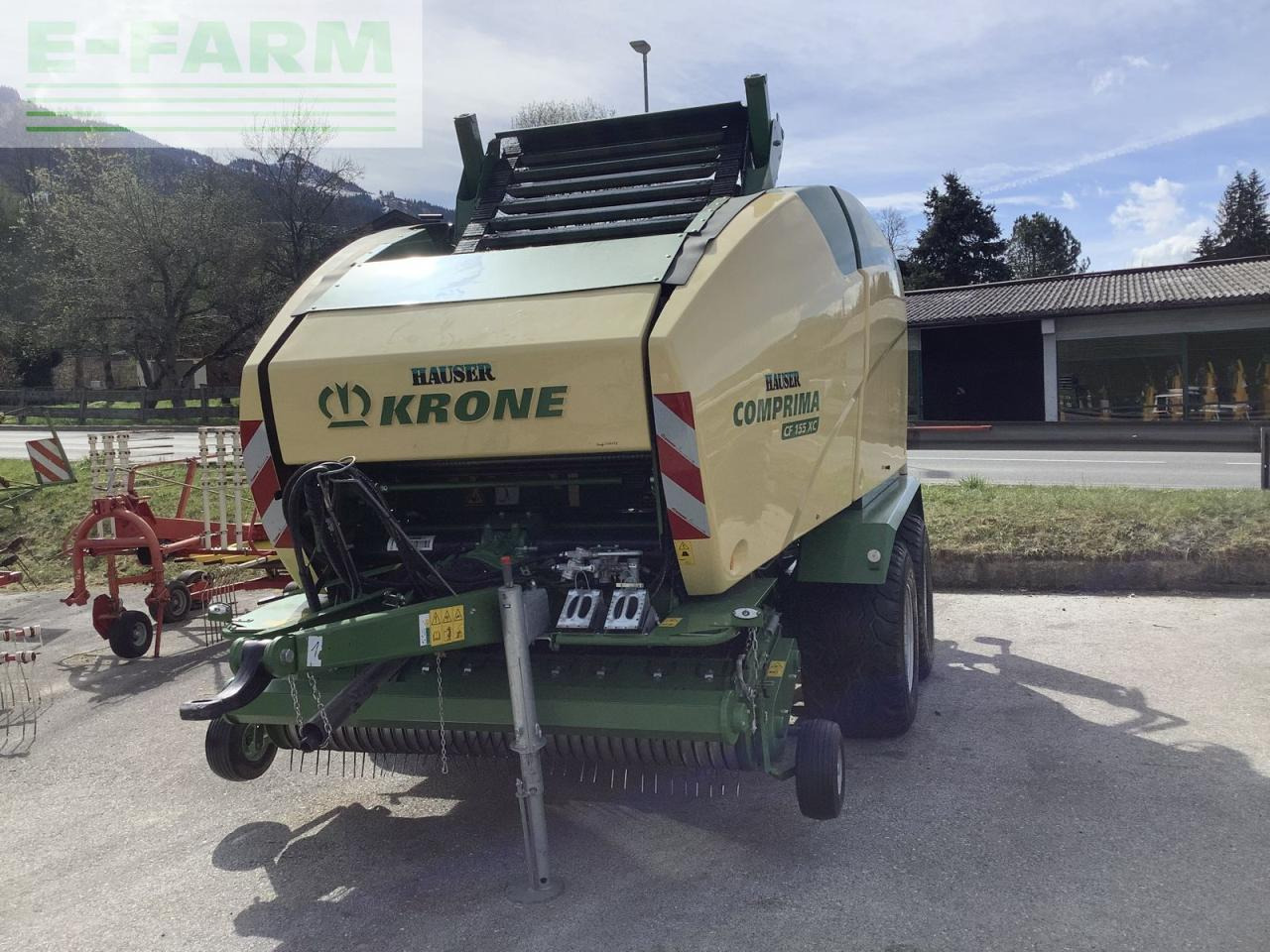 Krone comprima cf 155 xc - Presse à balles cubiques: photos 3 Krone comprima cf 155 xc - Presse à balles cubiques: photos 3
