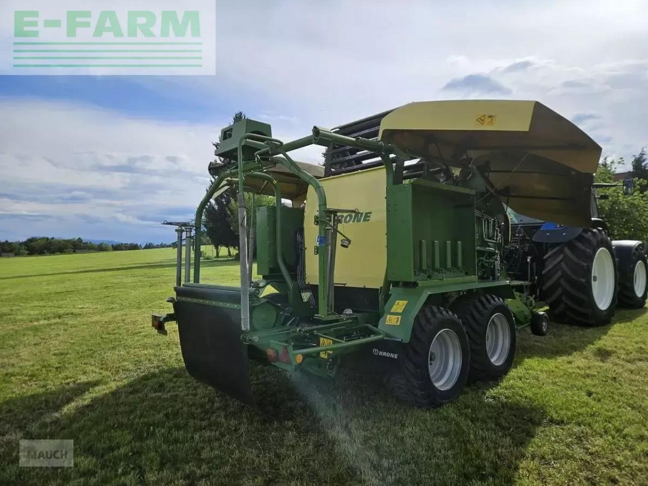 Presse à balles cubiques Krone comprima cf 155 xc: photos 9