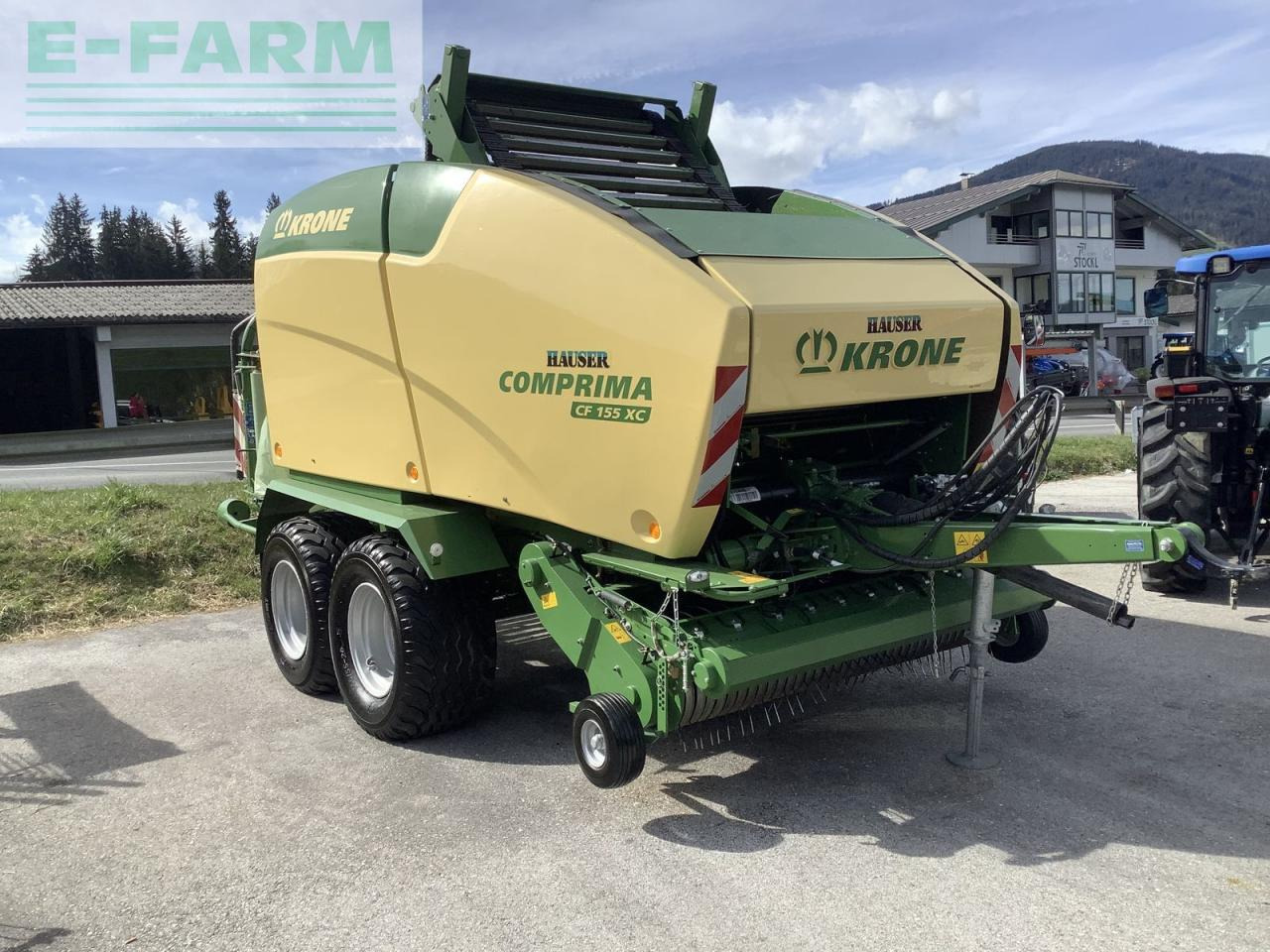 Krone comprima cf 155 xc - Presse à balles cubiques: photos 1 Krone comprima cf 155 xc - Presse à balles cubiques: photos 1