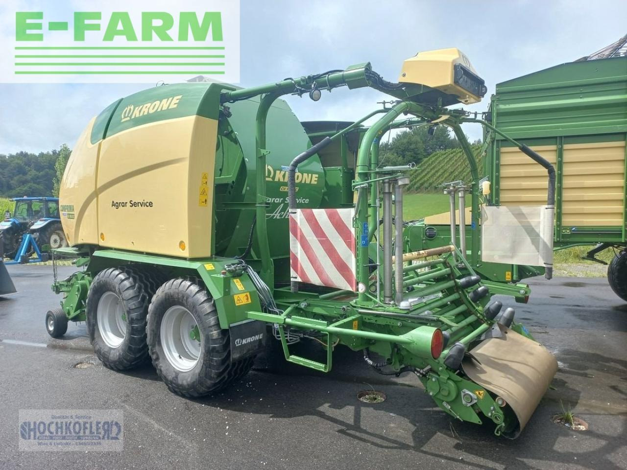 Krone comprima cf155 xc - Presse à balles cubiques: photos 4 Krone comprima cf155 xc - Presse à balles cubiques: photos 4