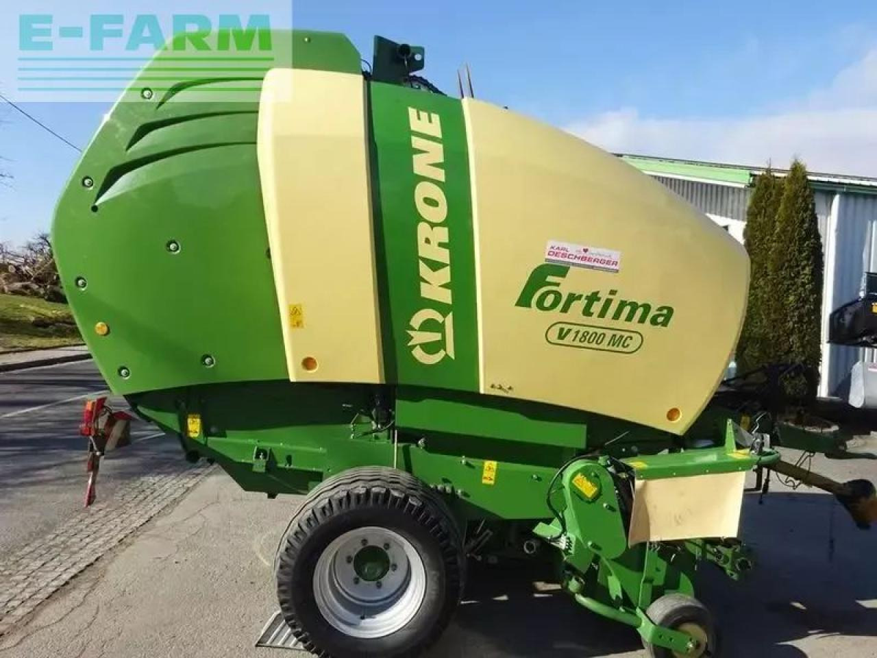 Krone fortima v 1800 mc rundballenpresse - Presse à balles cubiques: photos 4 Krone fortima v 1800 mc rundballenpresse - Presse à balles cubiques: photos 4