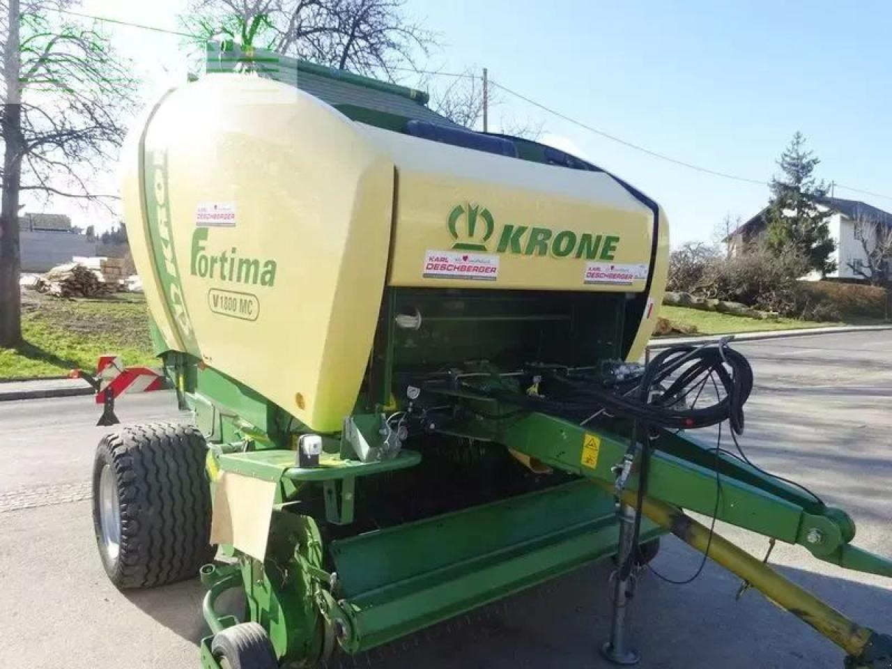 Krone fortima v 1800 mc rundballenpresse - Presse à balles cubiques: photos 3 Krone fortima v 1800 mc rundballenpresse - Presse à balles cubiques: photos 3