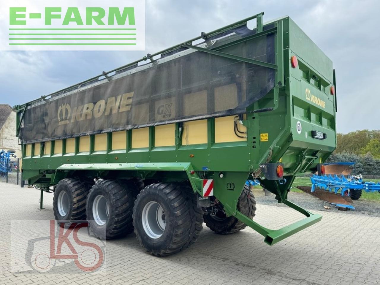 Krone gx 520 universal-transportwagen - Benne agricole: photos 4 Krone gx 520 universal-transportwagen - Benne agricole: photos 4