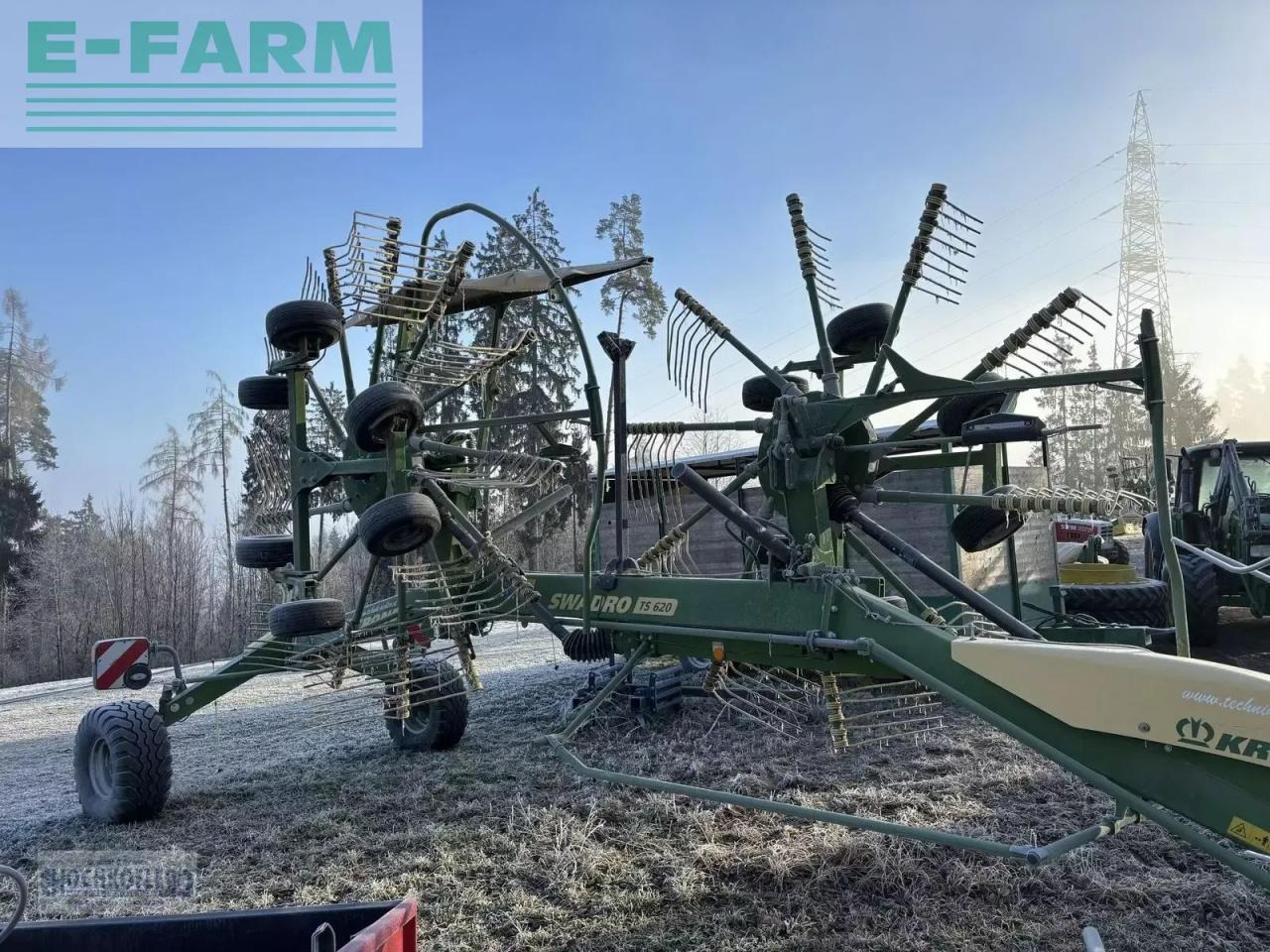 Krone ts 620 - Faneuse: photos 3 Krone ts 620 - Faneuse: photos 3