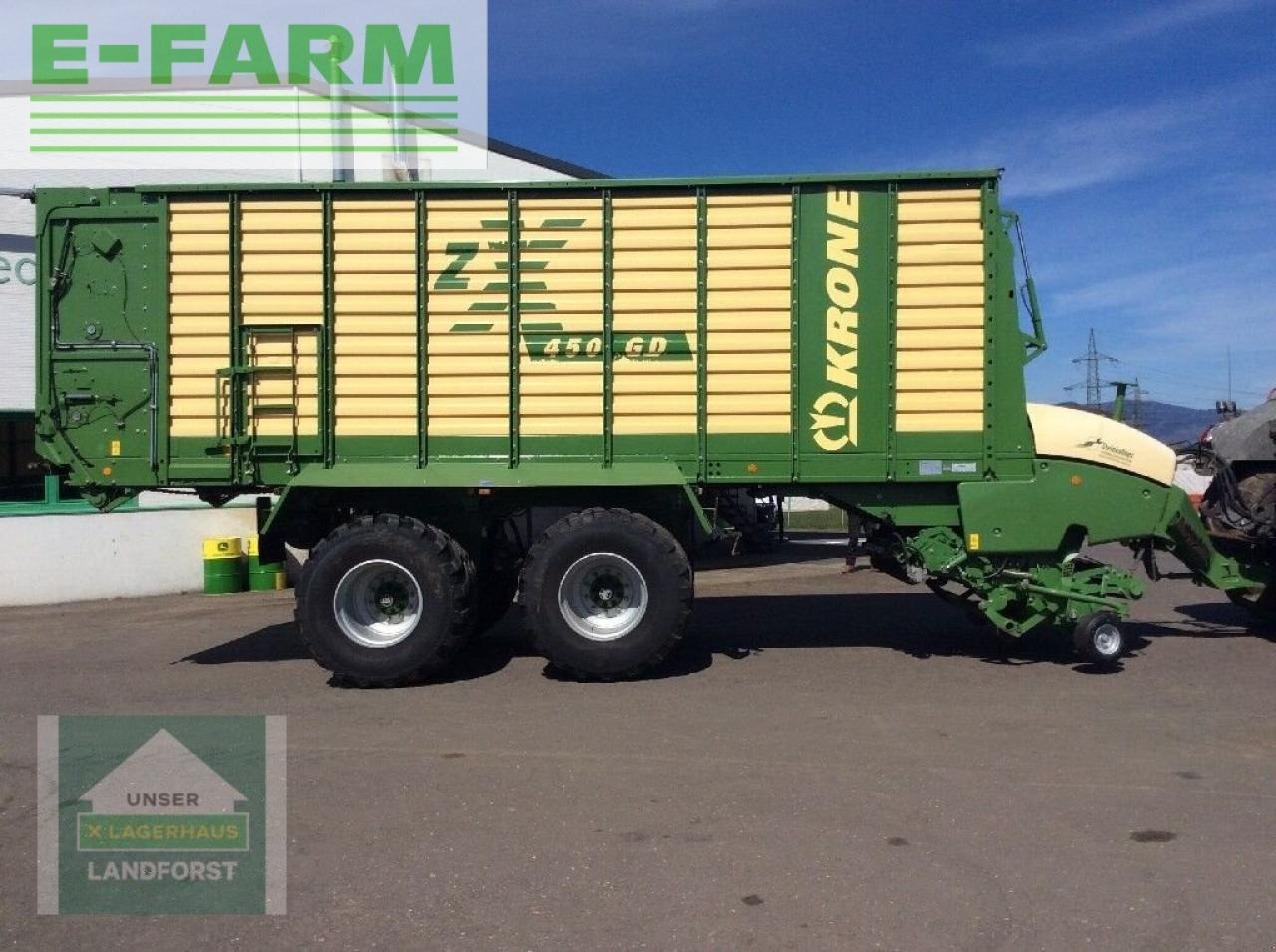 Krone zx 450 gd - Autochargeuse: photos 2 Krone zx 450 gd - Autochargeuse: photos 2