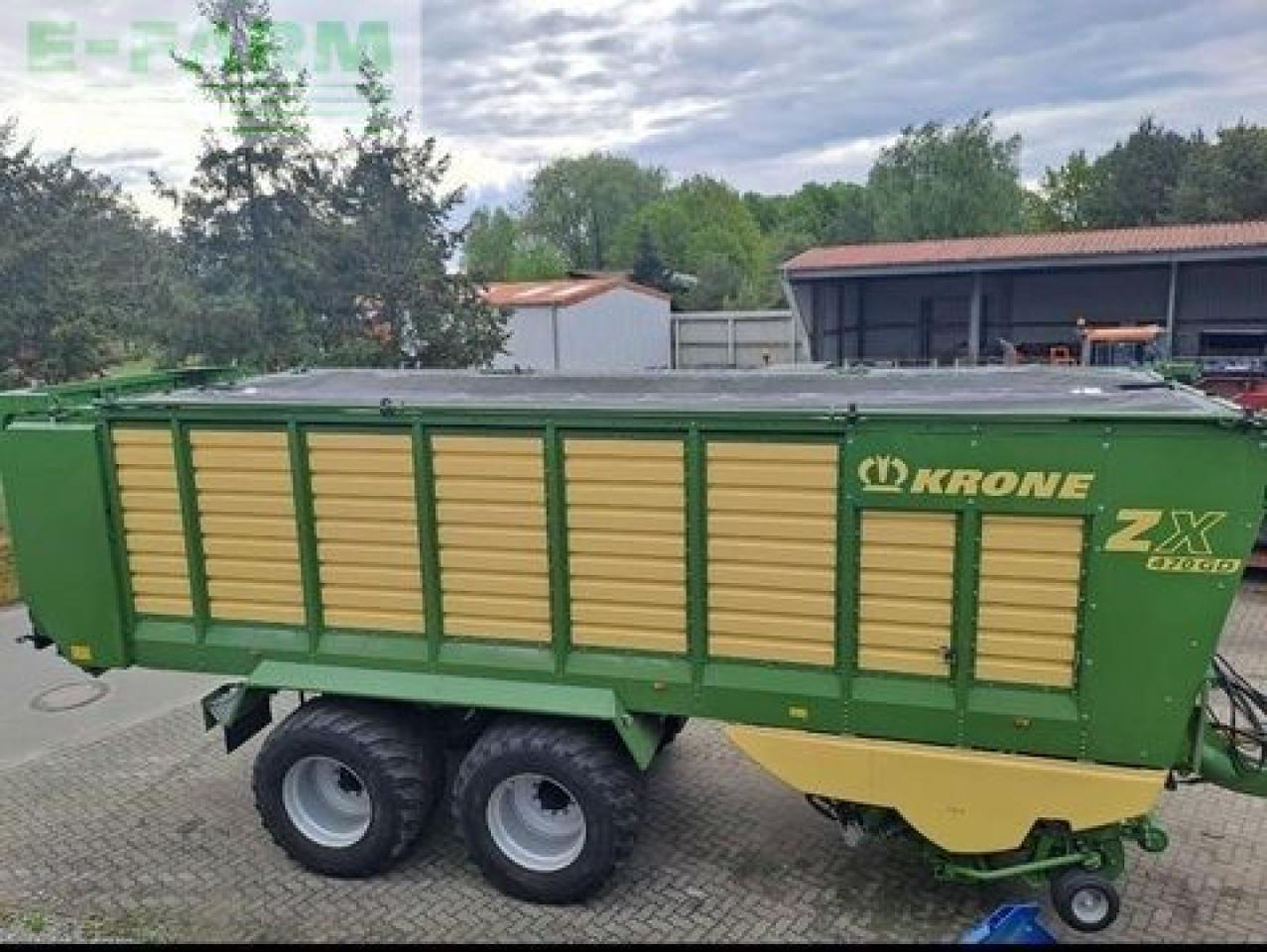 Benne agricole Krone zx 470 gd: photos 8