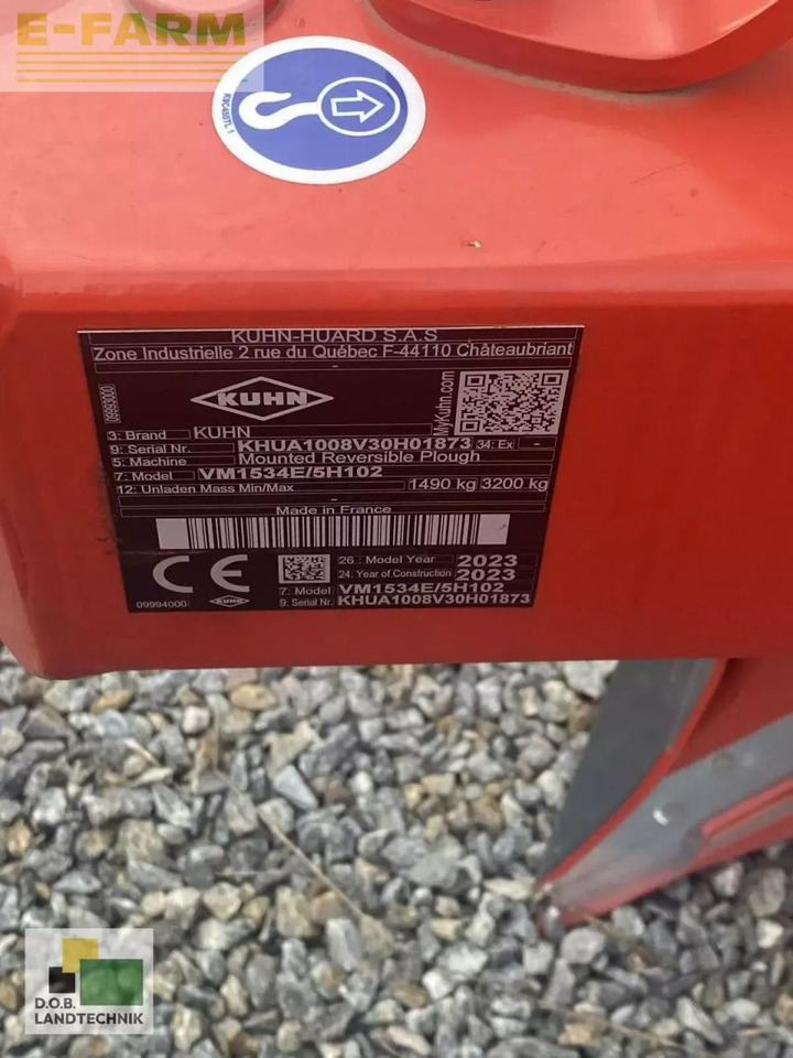 Kuhn vm153 4e/5h 102 - Charrue: photos 5 Kuhn vm153 4e/5h 102 - Charrue: photos 5