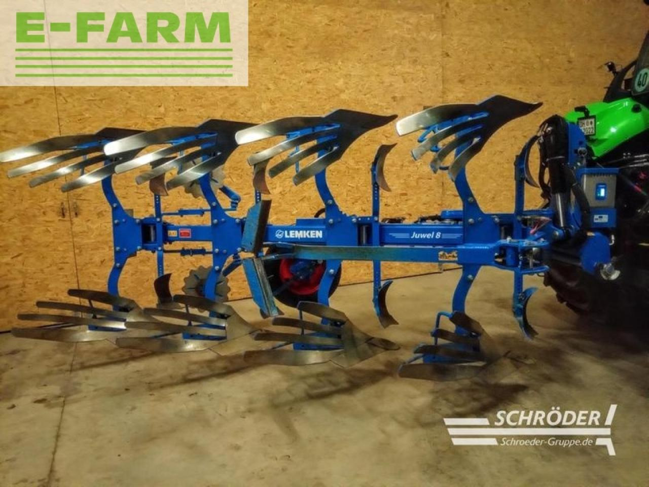 Lemken juwel 8 tcp v 4 n 100 - Charrue: photos 1 Lemken juwel 8 tcp v 4 n 100 - Charrue: photos 1